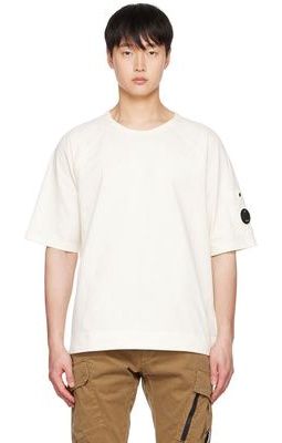C.P. Company Off-White Cotton T-Shirt