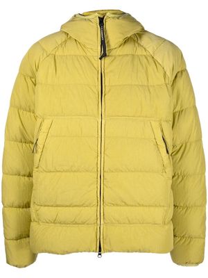 C.P. Company padded hooded zip jacket - Green