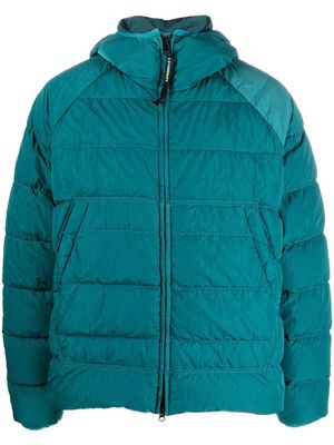 C.P. Company padded zipped-up hooded jacket - Blue