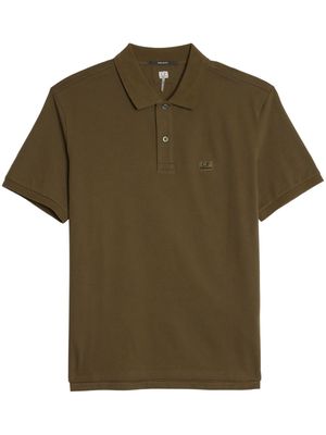 C.P. Company piqué cotton polo shirt - Green