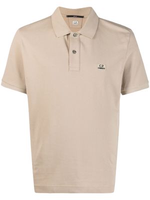 C.P. Company plain polo shirt - Neutrals