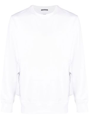 C.P. Company pocket-detail cotton sweatshirt - White