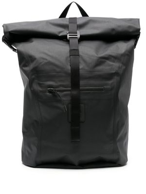 C.P. Company Rubber Peps buckled backpack - Black