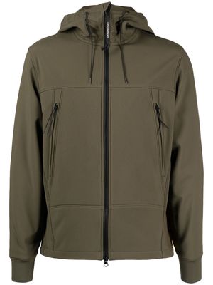 C.P. Company Shell-R Goggle hooded jacket - Green