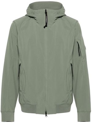 C.P. Company Shell-R Lens-detailed hooded jacket - Green