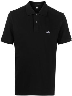 C.P. Company short-sleeve polo shirt - Black