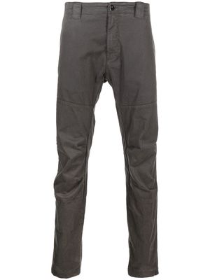C.P. Company slim-cut mid-rise trousers - Grey