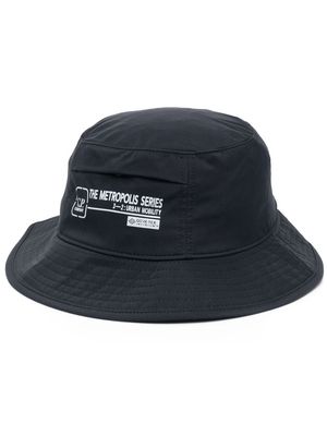 C.P. Company slogan-print bucket hat - Blue