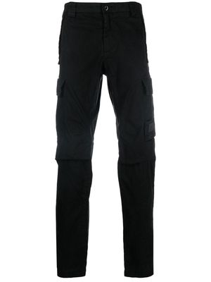 C.P. Company straight cargo-pocket trousers - Black