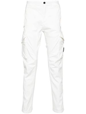 C.P. Company tapered leg cargo pants - White