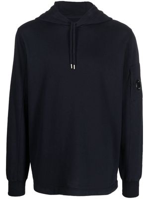 C.P. Company Total Eclipse long-sleeved hoodie - Blue