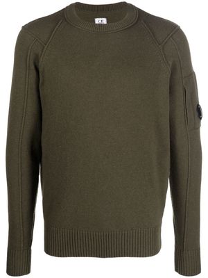 C.P. Company wool-blend knit jumper - Green