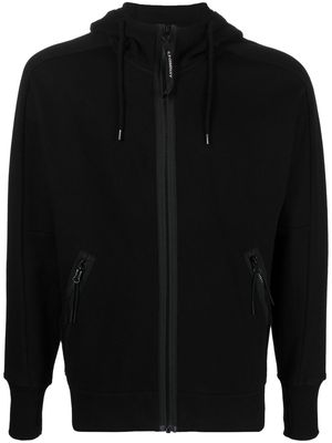 C.P. Company zip-up cotton hoodie - Black