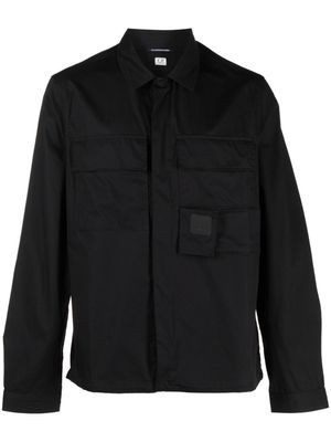 C.P. Company zip-up cotton shirt - Black