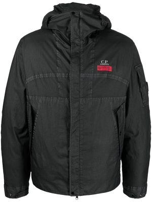 C.P. Company zip-up padded jacket - Black