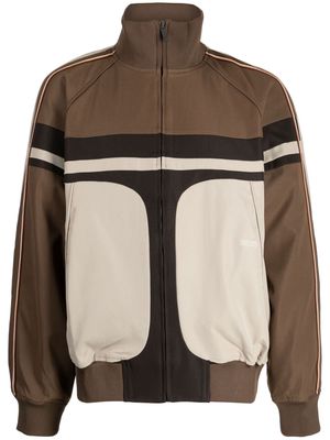 C2h4 Intellectual track jacket - Brown