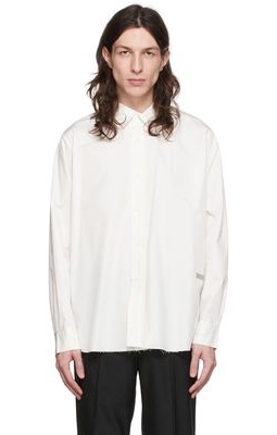 C2H4 White Cotton Shirt