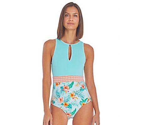 Cabana Life Cayman Keyhole One-Piece