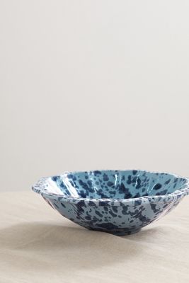Cabana - Speckled Ceramic Bowl - Blue