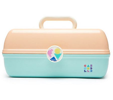 Caboodles Vintage On-The-Go Girl Two-Tone Cosme tic Case