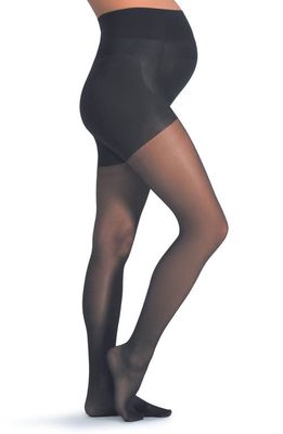 Cache Coeur Activ'Light Maternity Tights in Black
