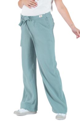 Cache Coeur Betty Wide Leg Maternity Pants in Sage