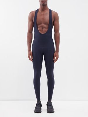 Café Du Cycliste - Marie Thermal-jersey Bib Tights - Mens - Navy