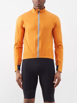 Café Du Cycliste - Suzette Cycling Technical Rain Jacket - Mens - Orange