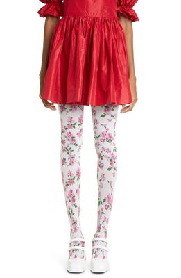 CAFE FORGOT x Zepherina Found at the Top of the Mountain Floral Tights in Multicolor
