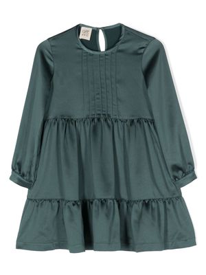 Caffe' D'orzo long-sleeve tiered-skirt dress - Green