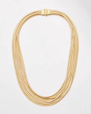 Cairo 18k Seven-Strand Necklace
