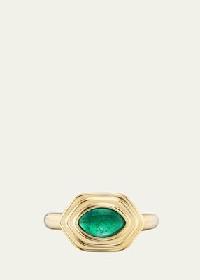Cairo Ring with Emerald