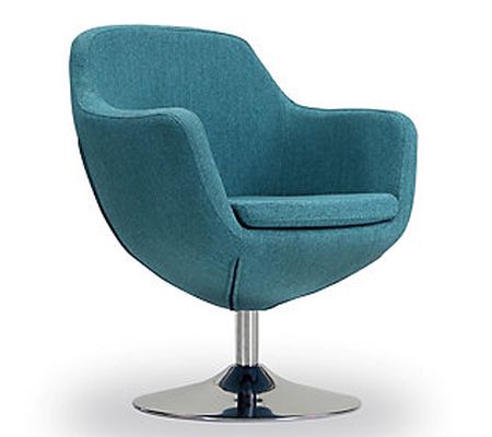 Caisson Swivel Accent Chair