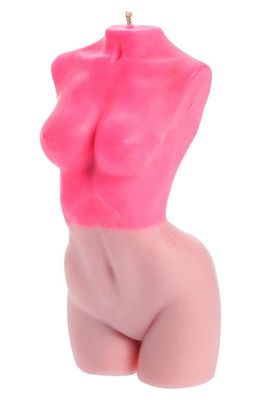 CAIYU CANDLE Aphrodite Tiered Candle in Pink Tiered