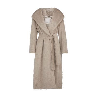 Calcio belted coat