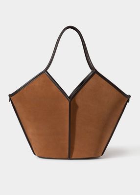 Calella Leather & Suede Tote Bag