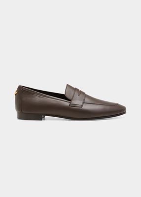 Calf Leather Penny Loafers