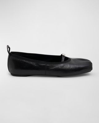 Calfskin 4G Ballerina Flats