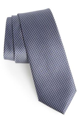 Calibrate Anser Solid Silk Tie in Charcoal