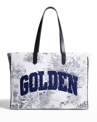 California Golden Sketch Tote Bag
