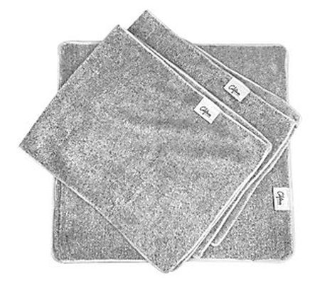 CaliforniaHomeGoods Charcoal-Infused Microfiber Dry Mat & Towel