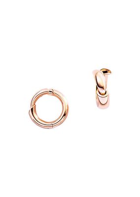 Calla The One Small 18K Rose Gold Hoop Earrings