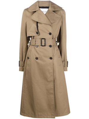 Câllas Milano Anna double-breasted trench coat - Green