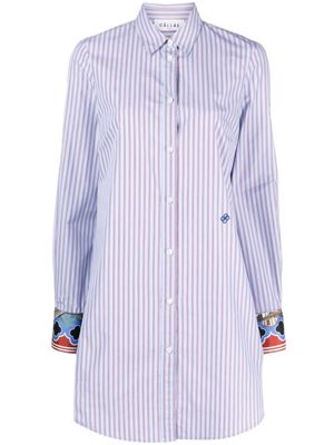 Câllas Milano Carole striped poplin shirtdress - Blue