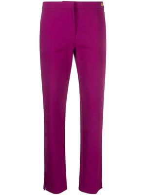 Câllas Milano Charlotte crepe cropped trousers - Pink