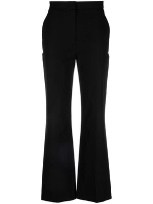 Câllas Milano high-waisted cropped trousers - Black