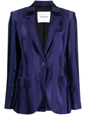 Câllas Milano James striped tailored blazer - Blue