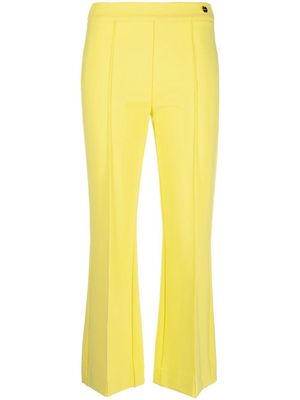 Câllas Milano Lola jersey-knit flared trousers - Yellow