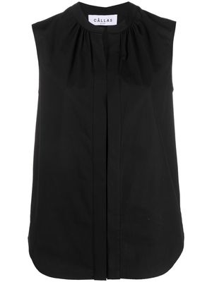 Câllas Milano Olympia sleeveless blouse - Black