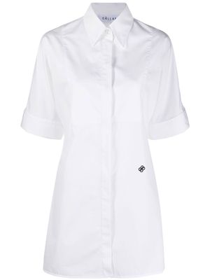 Câllas Milano poplin short-sleeve shirt - White